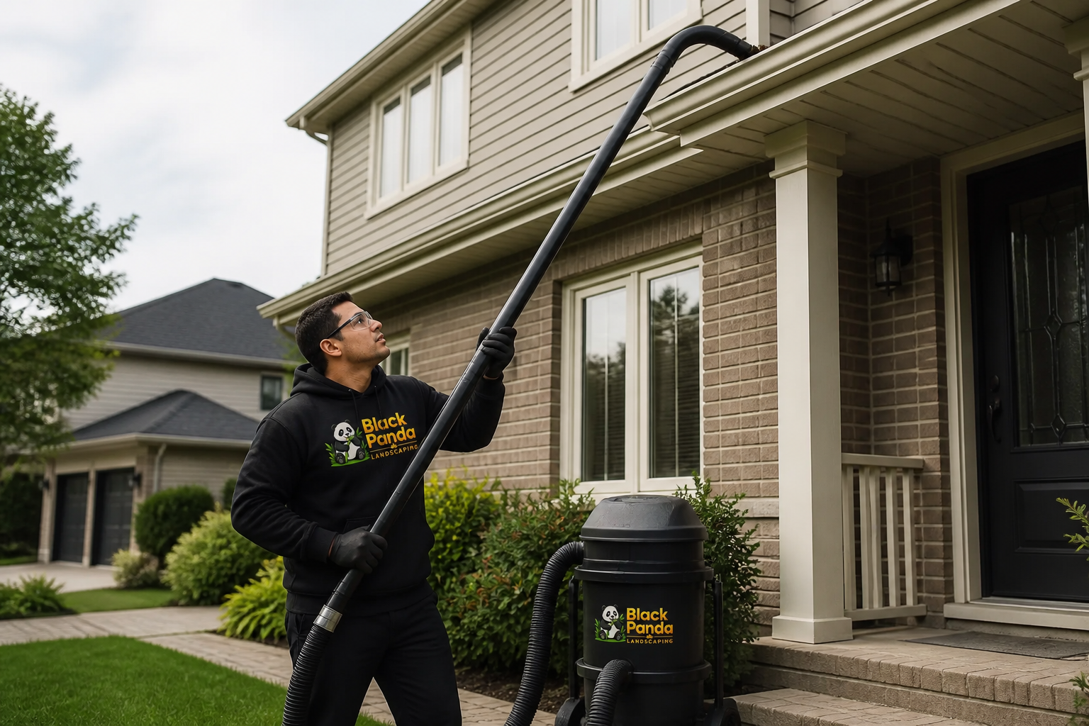 Professional gutter cleaning service